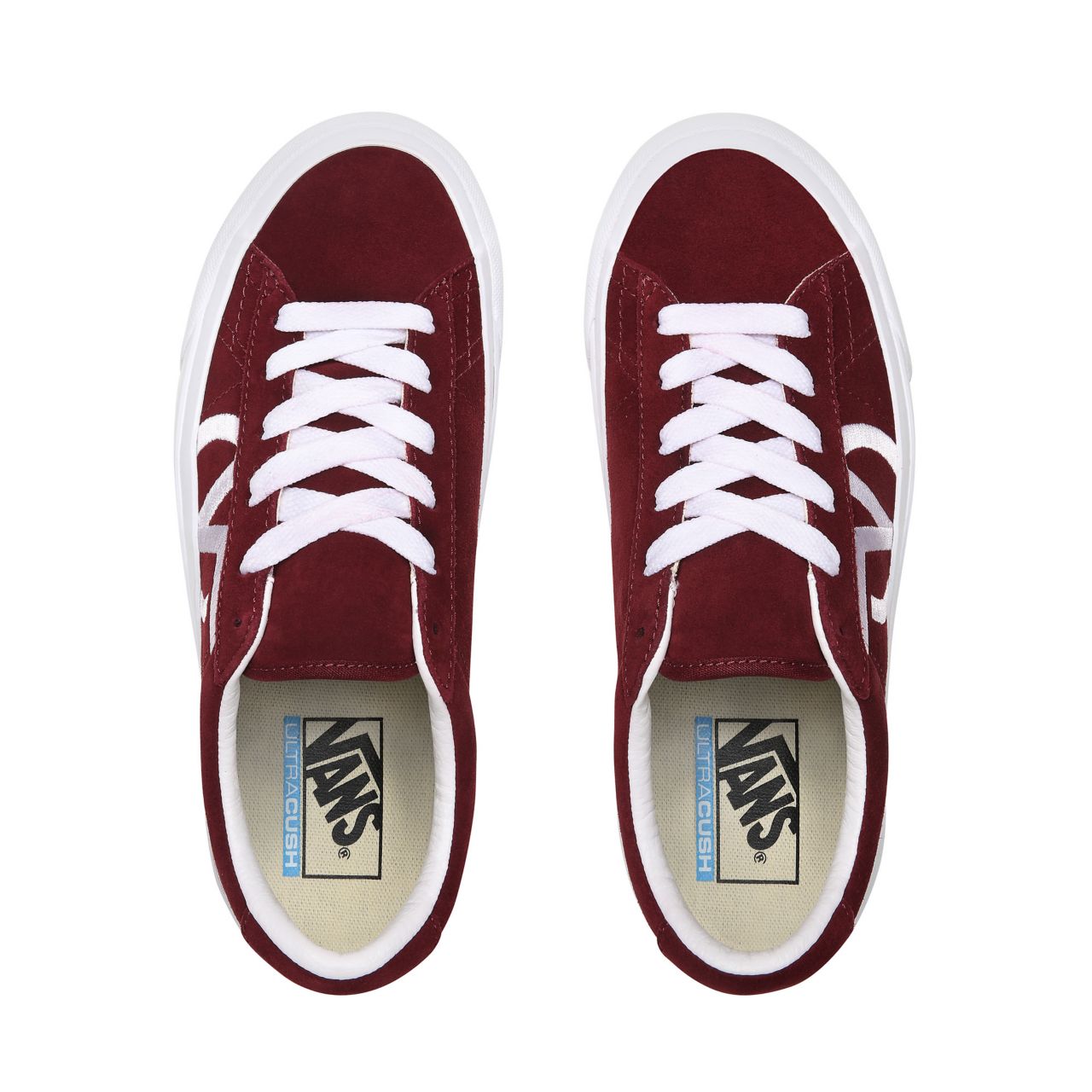 Vans Suede Sid NI Red Classic Womens - (Suede) Port Royale/True White VN0A4BNFJQR Shoes