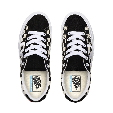 Vans Checkerboard Sid NI Black Classic Womens - (Checkerboard) True White/Black VN0A4BNF27I Shoes