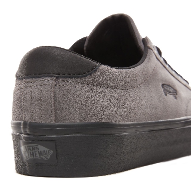 Vans Suede Court Icon Classic Mens Womens - (Suede) Pewter/Black VN0A3JF21UV Shoes