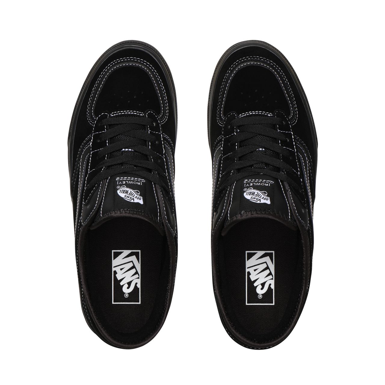 Vans Rowley Classic Black Classic Womens - Black/Black VN0A4BTTBKA Shoes