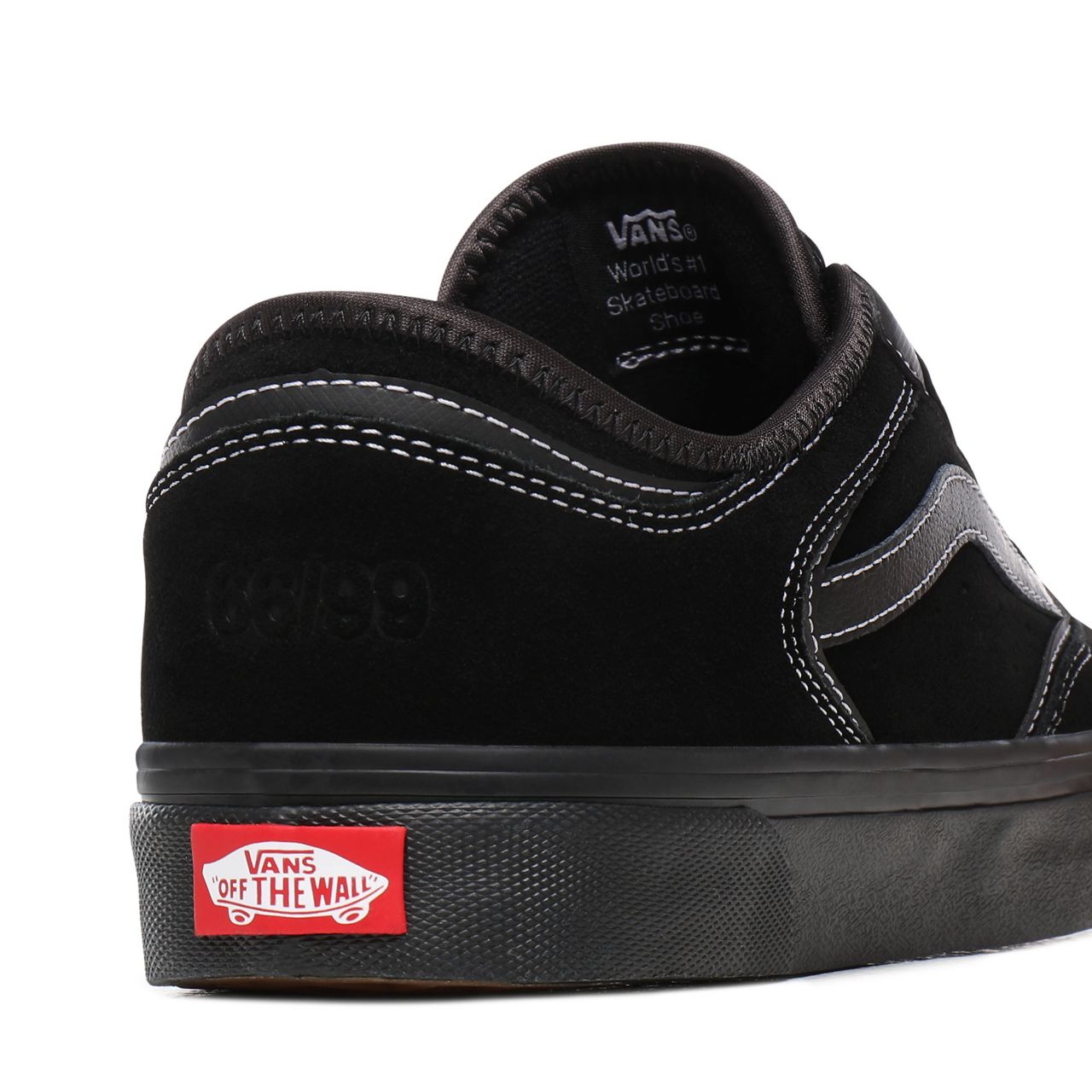 Vans Rowley Classic Black Classic Womens - Black/Black VN0A4BTTBKA Shoes