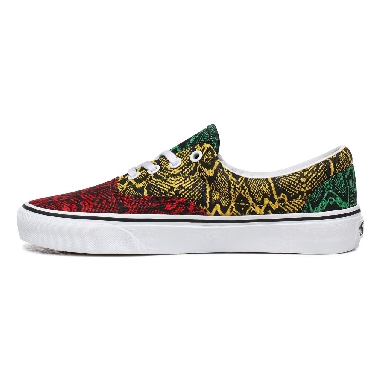 Vans Multi Python Era Multicolour Classic Womens - (Multi Python) Rasta/True White VN0A4U39WZ3 Shoes