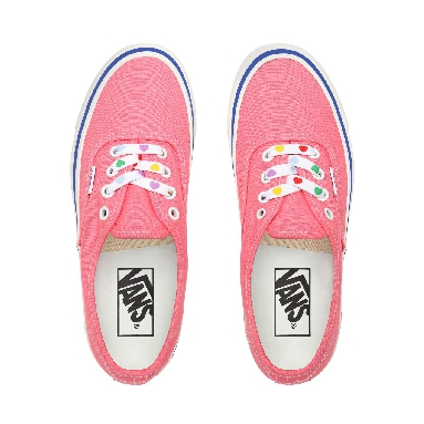 Vans Anaheim Factory Authentic 44 DX Pink Classic Womens - (Anaheim Factory) Og Pink/Og Heart Lace VN0A38ENWO7 Shoes