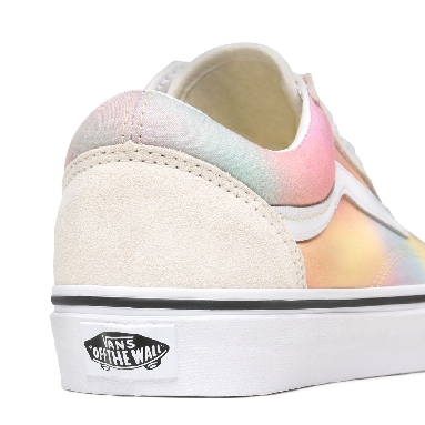 Vans Aura Shift Old Skool Multicolour Classic Womens - (Aura Shift) Multi/True White VN0A4U3BWGQ Shoes