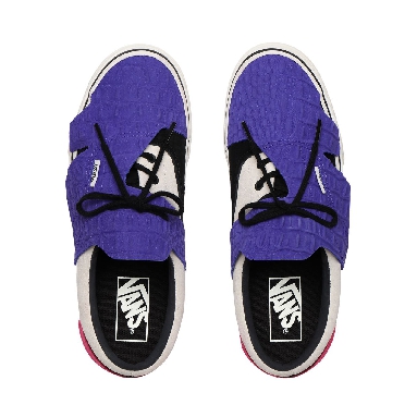 Vans Emboss Croc Era Origami Purple Classic Womens - (Emboss Croc) Multi/Snow White VN0A4TZWX90 Shoes