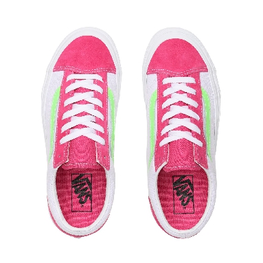 Vans Retro Sport Style 36 Pink Classic Womens - (Retro Sport) Fuchsia Purple/True White VN0A3DZ3XGG Shoes