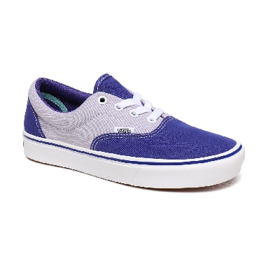 Vans Textile ComfyCush Era Blue Classic Womens - (Textile) Royal Blue/Lavender Blue VN0A3WM9WWQ Shoes