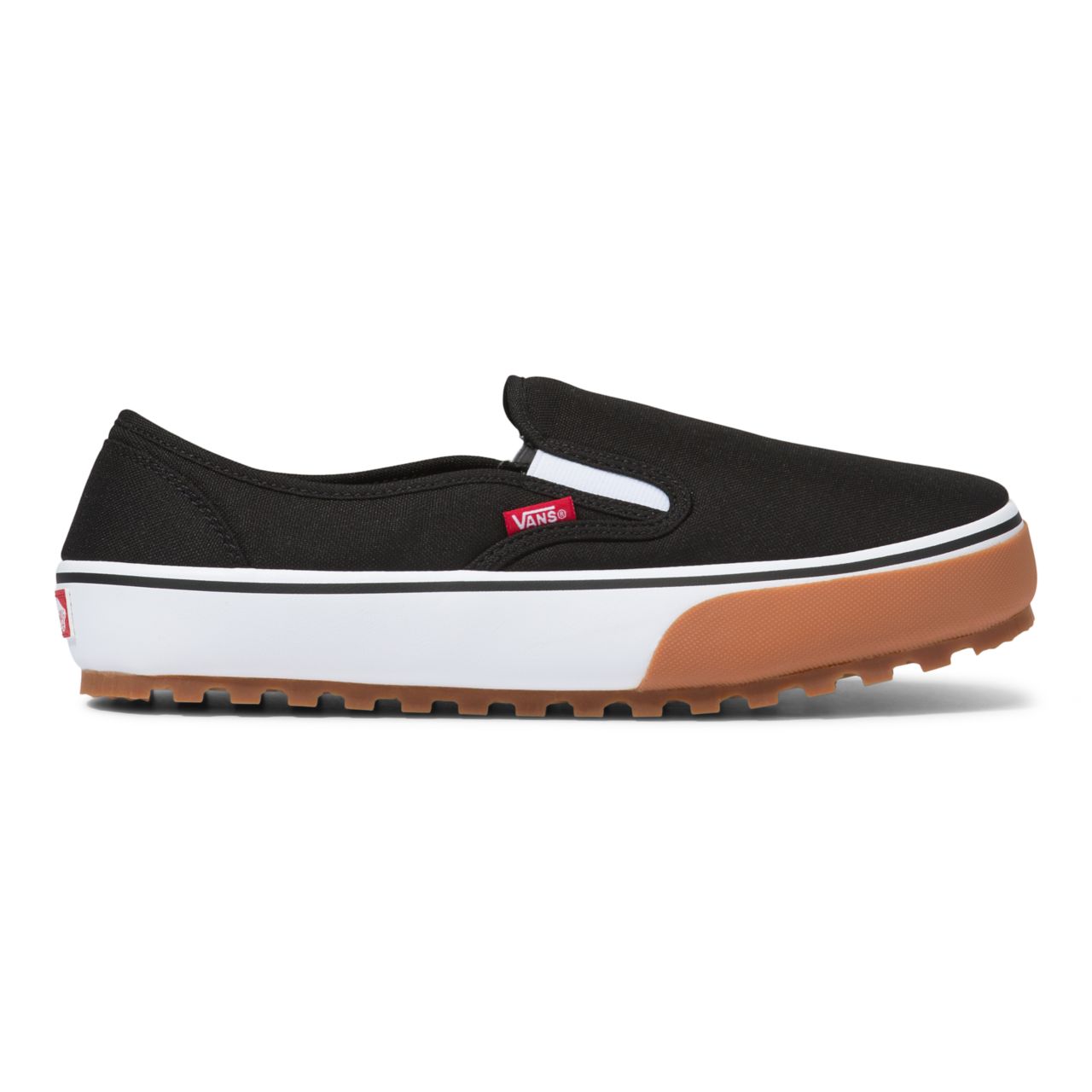 Vans Snow Lodge Slipper Vansguard Black Classic Mens Womens - Black/White VN0A5JI2Y28 Shoes