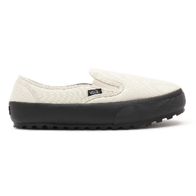 Vans Snow Lodge Slipper Vansguard White Classic Mens Womens - bone/black VN0A5JI2A17 Shoes