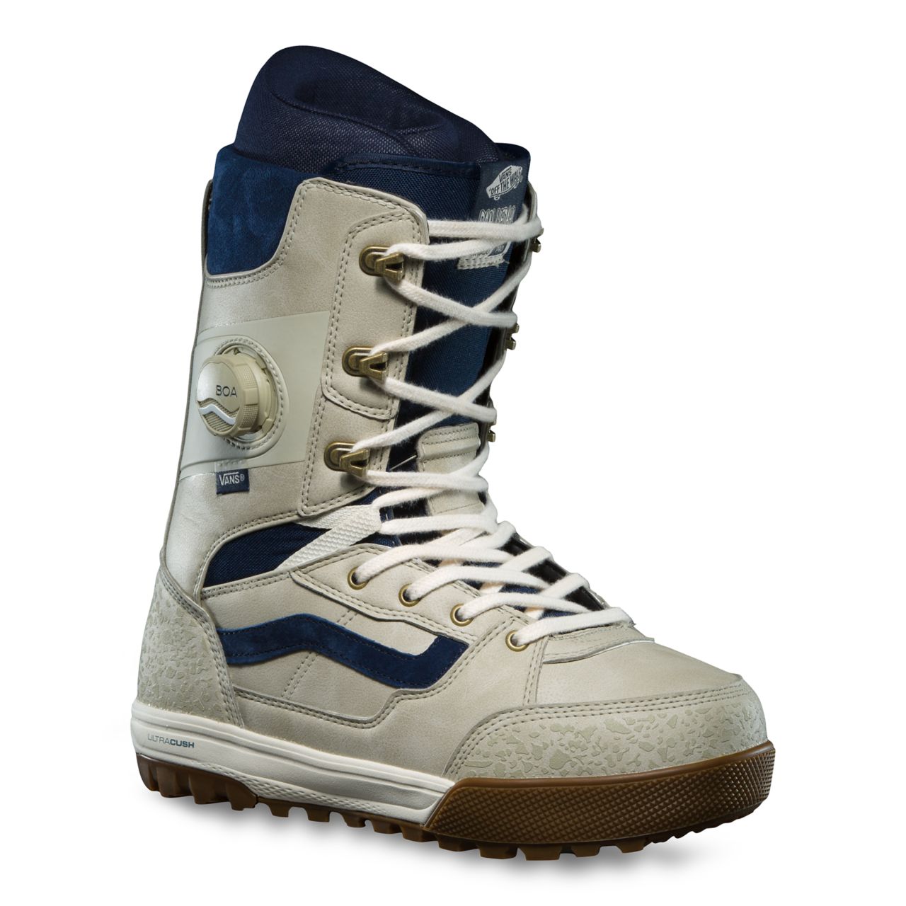 Vans Dan Leidahl Invado Pro Snowboard Boots Mens Womens - (Dan Leidahl) khaki/navy VN0A54FN244 Shoes