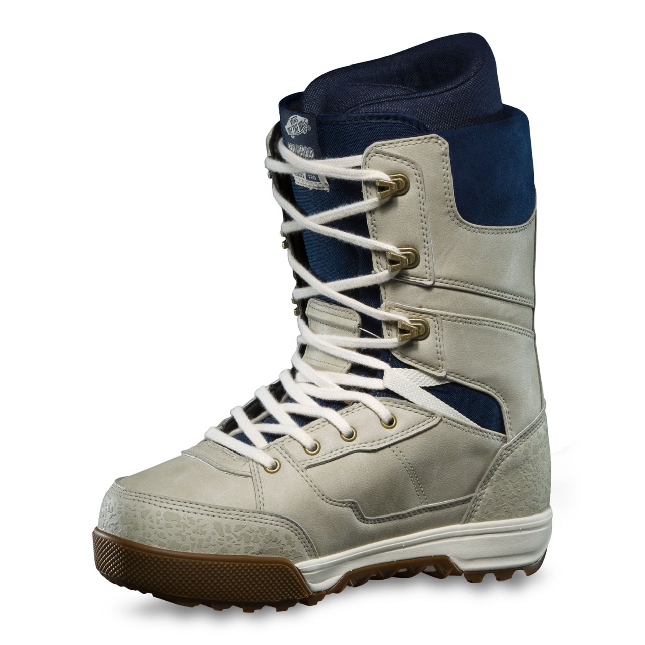 Vans Dan Leidahl Invado Pro Snowboard Boots Mens Womens - (Dan Leidahl) khaki/navy VN0A54FN244 Shoes