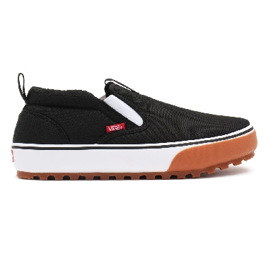 Vans Snow Lodge Slipper Mid Vansguard Black Classic Mens Womens - Black/White VN0A5JI3Y28 Shoes