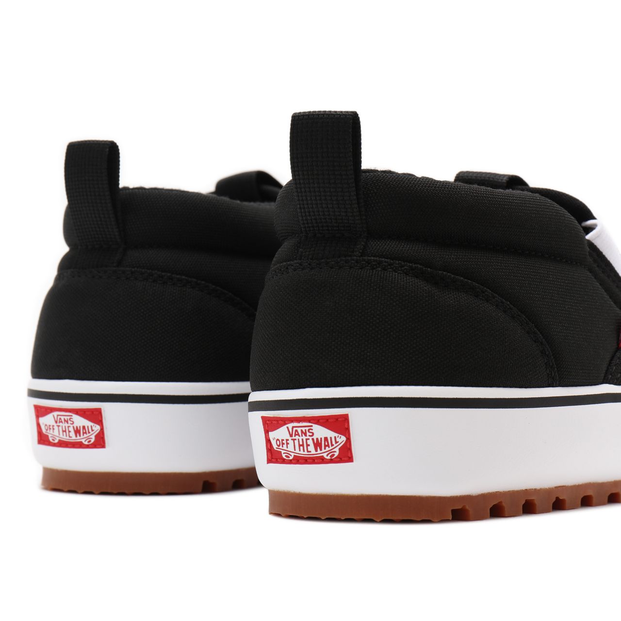 Vans Snow Lodge Slipper Mid Vansguard Black Classic Mens Womens - Black/White VN0A5JI3Y28 Shoes