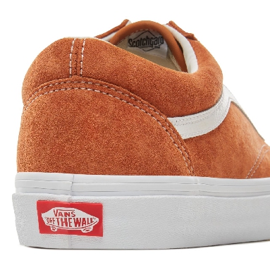 Vans Suede Old Skool Classic Mens Womens - (Pig Suede) Leather Brown/True White VA38G1U5K Shoes