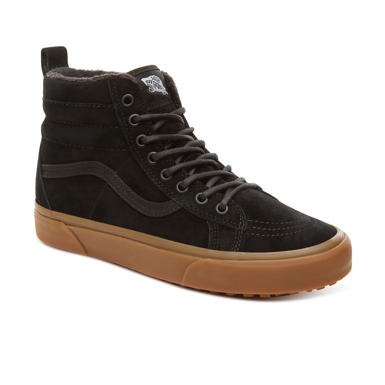 Vans Sk8-Hi MTE Classic Mens Womens - (Mte) Black/Gum VA33TXGT7 Shoes