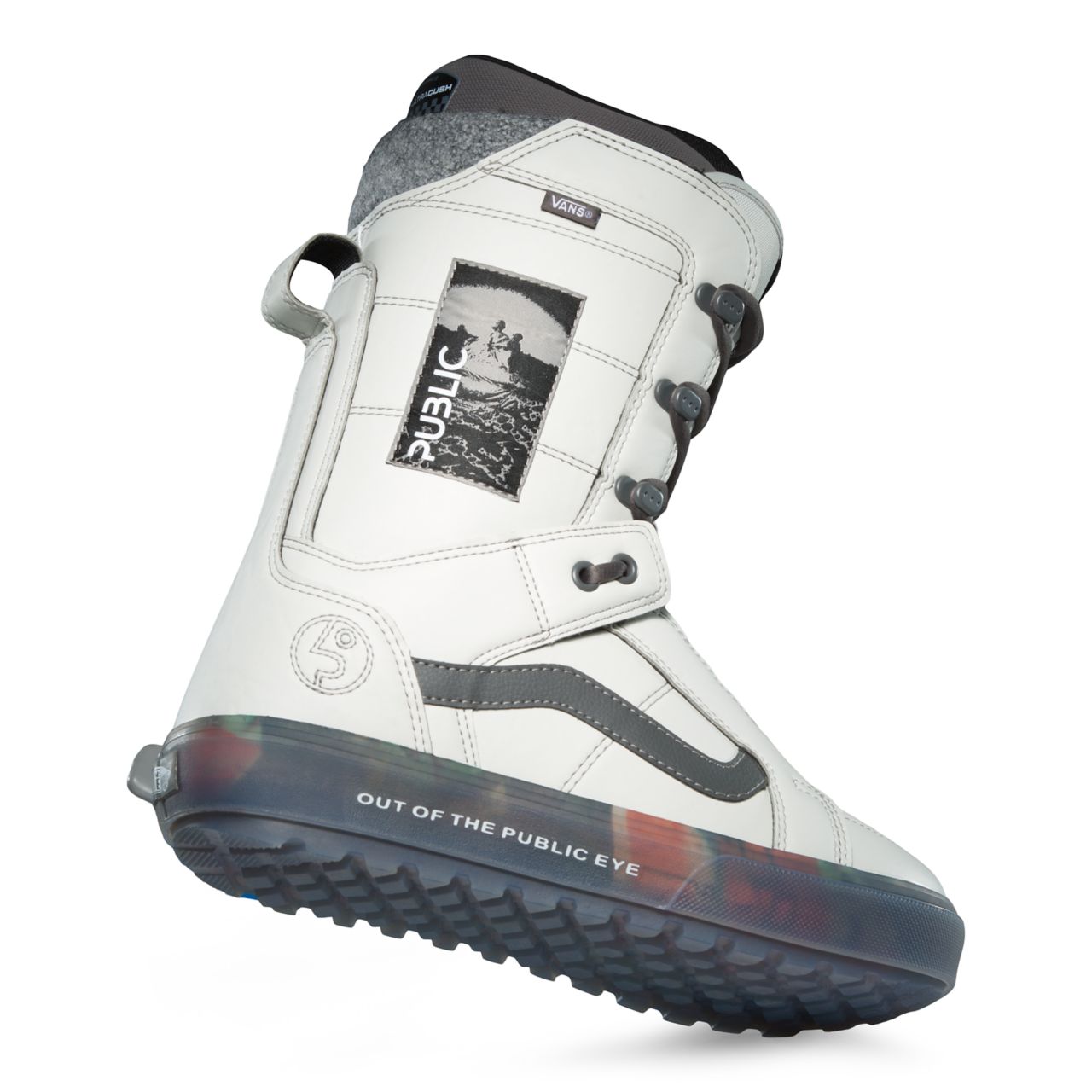 Vans Public Hi-Standard OG Snowboard Boots Mens Womens - (Public) gray/vaporous gray VN0A3TFJ238 Shoes