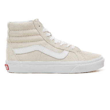 Vans Suede Sk8-Hi Reissue Classic Mens Womens - (Pig Suede) Moonbeam/True White VA2XSBU5L Shoes