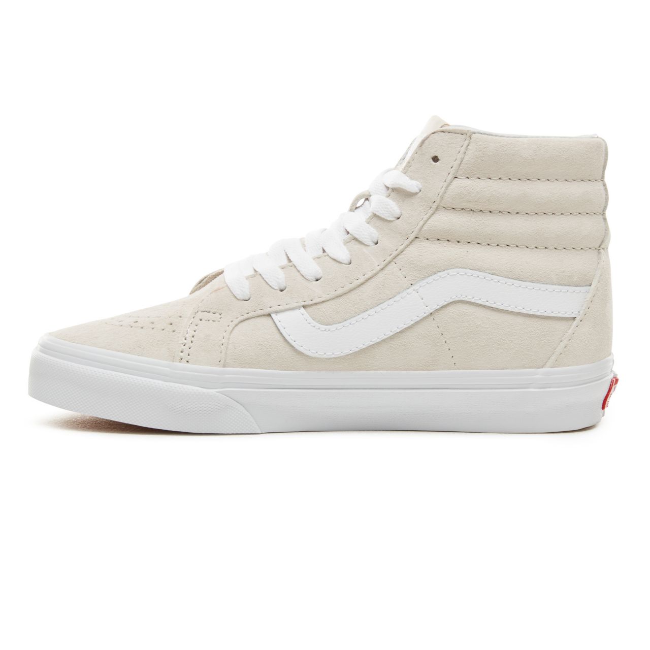 Vans Suede Sk8-Hi Reissue Classic Mens Womens - (Pig Suede) Moonbeam/True White VA2XSBU5L Shoes