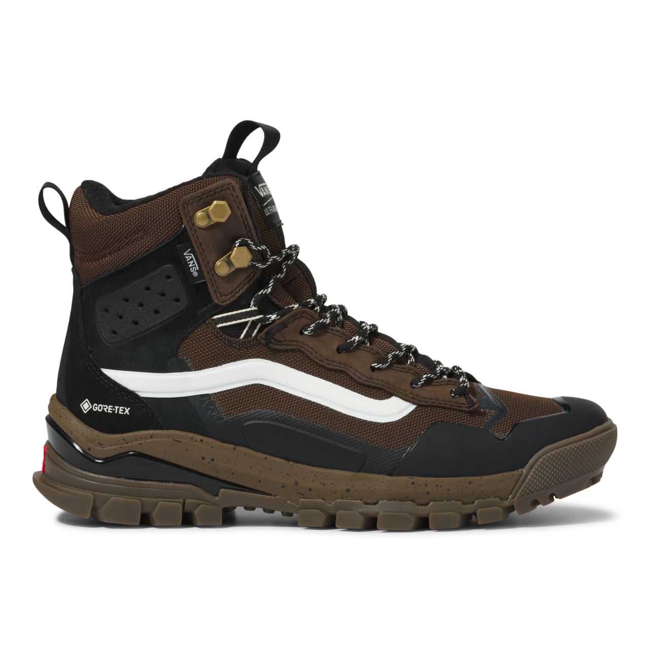 Vans UltraRange EXO Hi Gore-Tex MTE-3 Brown Classic Mens Womens - Demitasse/Dark Gum VN0A5JHX233 Shoes