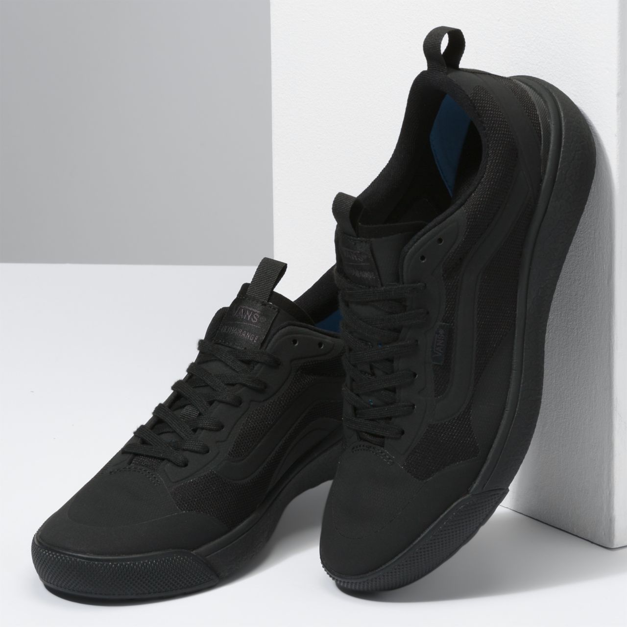 Vans UltraRange Exo Black Classic Mens Womens - black/black/black VN0A4U1KBJ4 Shoes