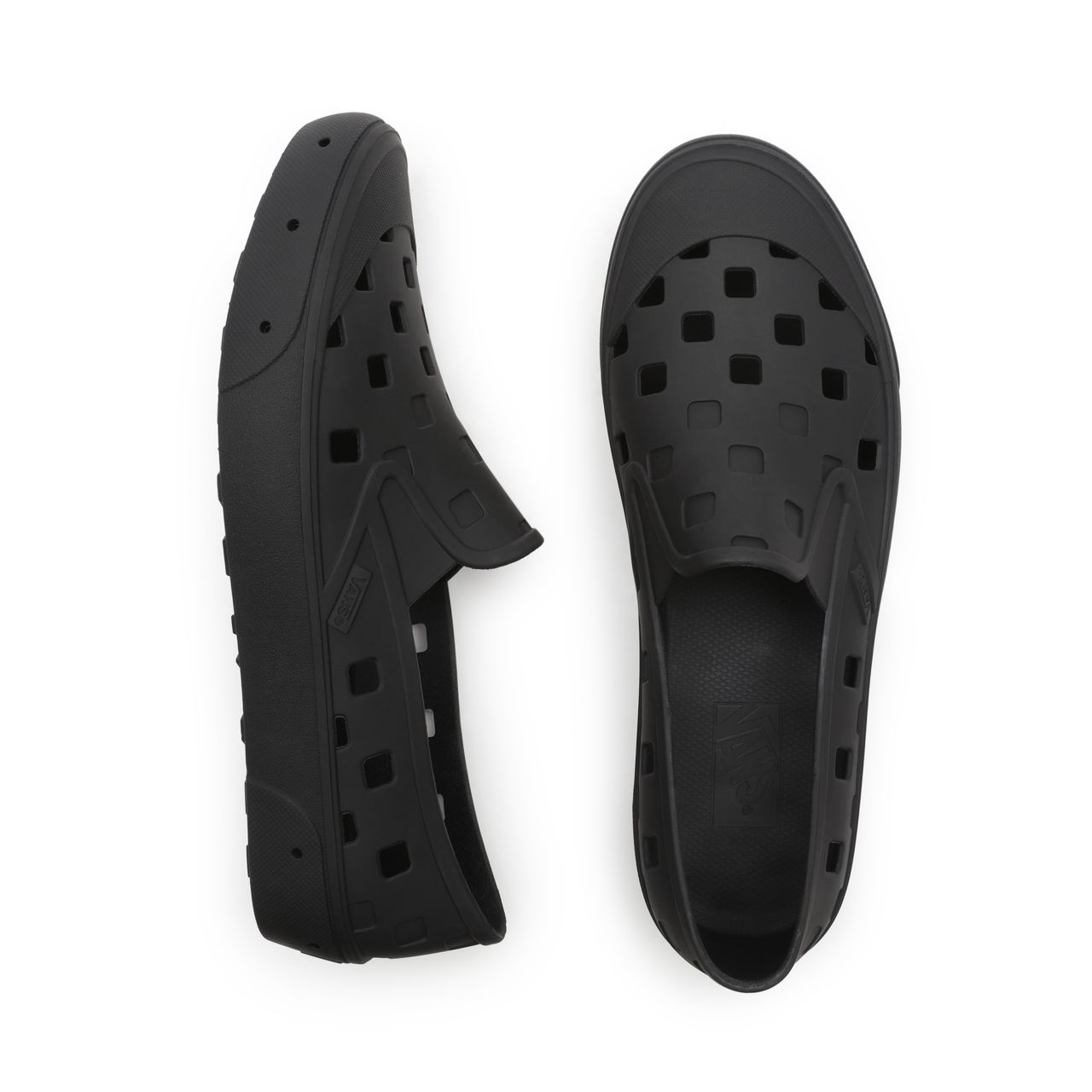 Vans Slip-On TRK Black Classic Mens Womens - Black VN0A5HF8BLK Shoes