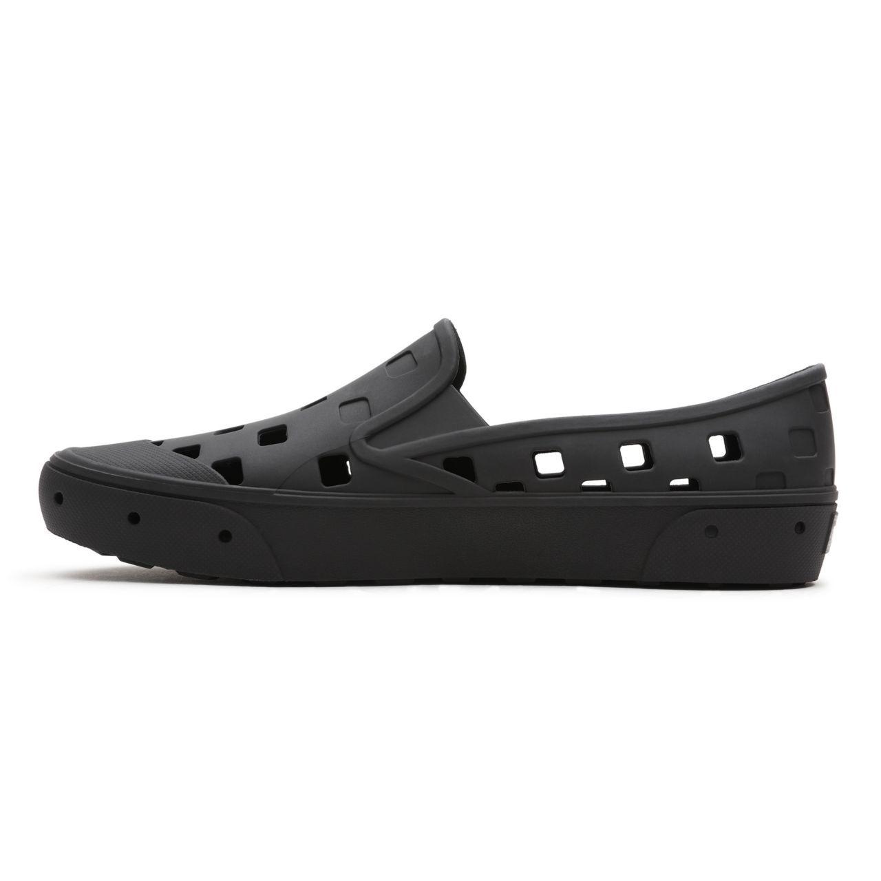 Vans Slip-On TRK Black Classic Mens Womens - Black VN0A5HF8BLK Shoes