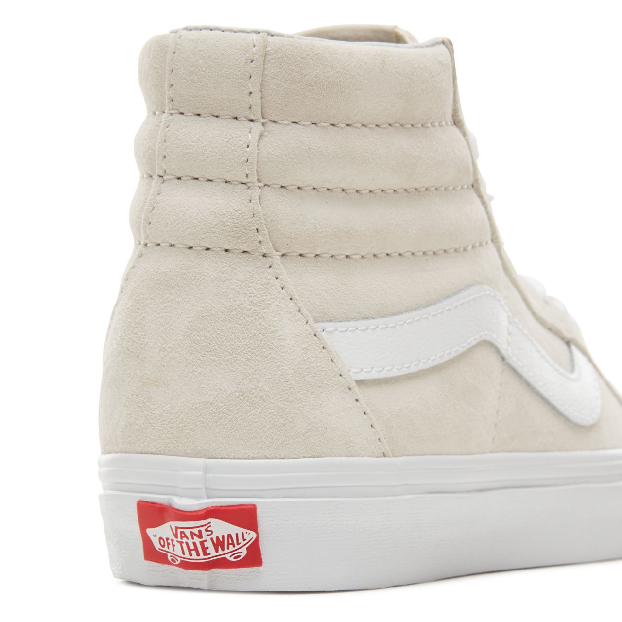 Vans Suede Sk8-Hi Reissue Classic Mens Womens - (Pig Suede) Moonbeam/True White VA2XSBU5L Shoes