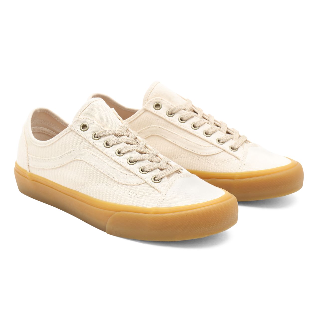 Vans Eco Theory Style 36 Decon Sf Beige Classic Mens Womens - (Eco Theory) natural/double light gum VN0A5HYR9GZ Shoes