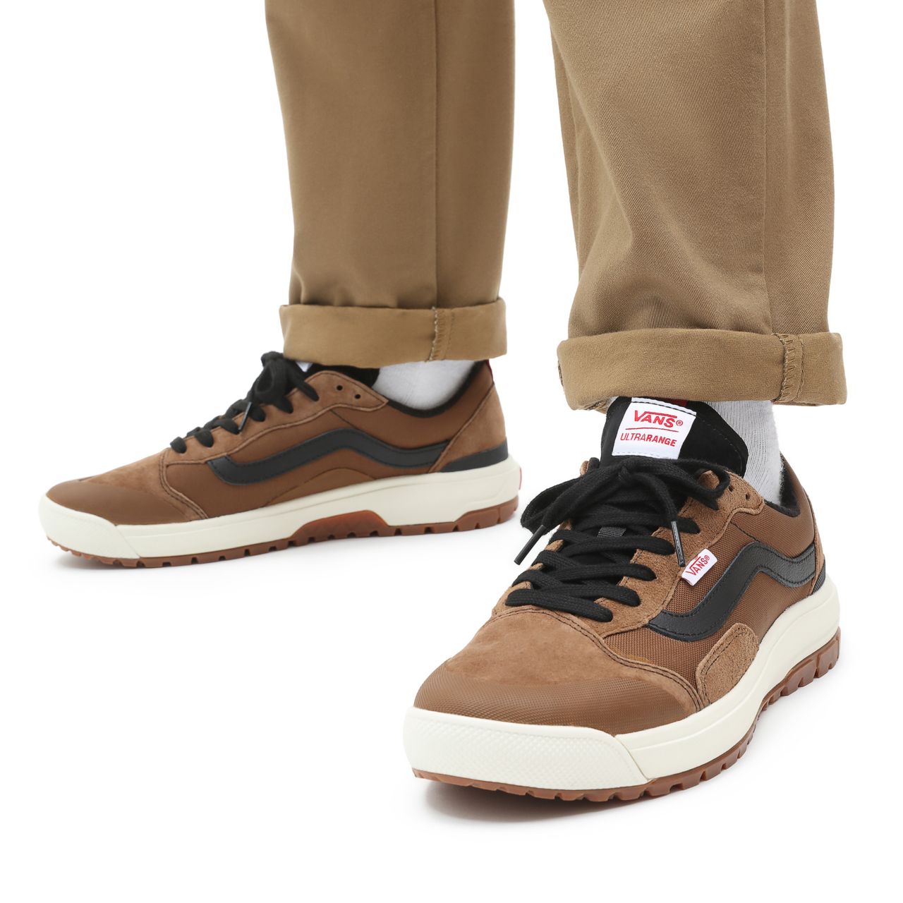 Vans Ultrarange Exo MTE-1 Brown Classic Mens Womens - dachshund/marshmallow VN0A5KS4ULE Shoes