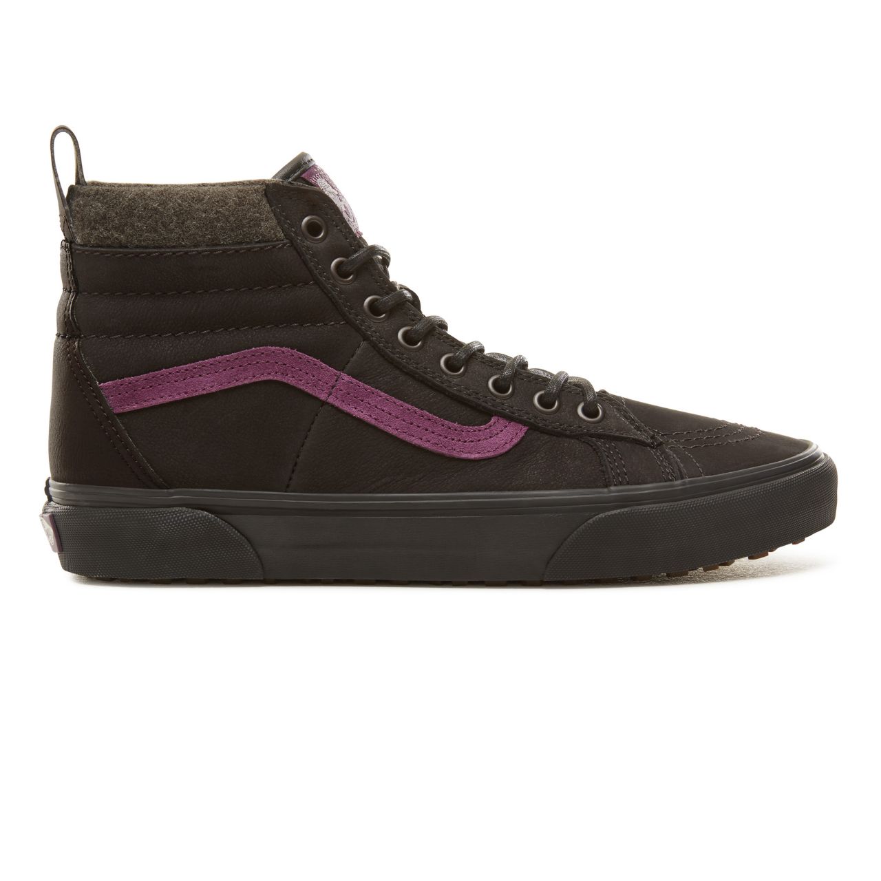 Vans Blake Paul Sk8-Hi 46 MTE Classic Mens Womens - Black/Purple (Blake Paul) VA3DQ5UBW Shoes