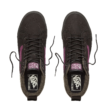 Vans Blake Paul Sk8-Hi 46 MTE Classic Mens Womens - Black/Purple (Blake Paul) VA3DQ5UBW Shoes