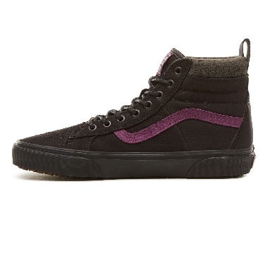 Vans Blake Paul Sk8-Hi 46 MTE Classic Mens Womens - Black/Purple (Blake Paul) VA3DQ5UBW Shoes