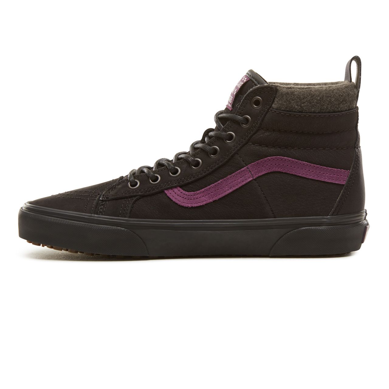 Vans Blake Paul Sk8-Hi 46 MTE Classic Mens Womens - Black/Purple (Blake Paul) VA3DQ5UBW Shoes