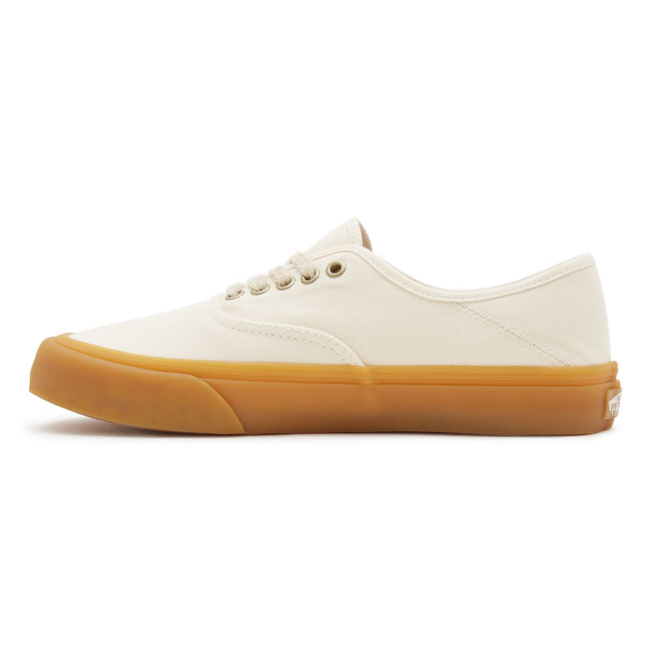 Vans Eco Theory Authentic Sf Beige Classic Mens Womens - (Eco Theory) natural/double light gum VN0A5HYP9GZ Shoes