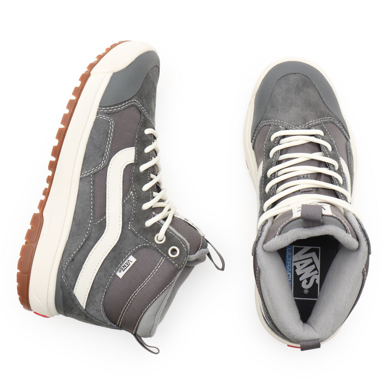 Vans UltraRange Exo Hi MTE-1 Grey Classic Mens Womens - Pewter/Drizzle VN0A5KS551P Shoes