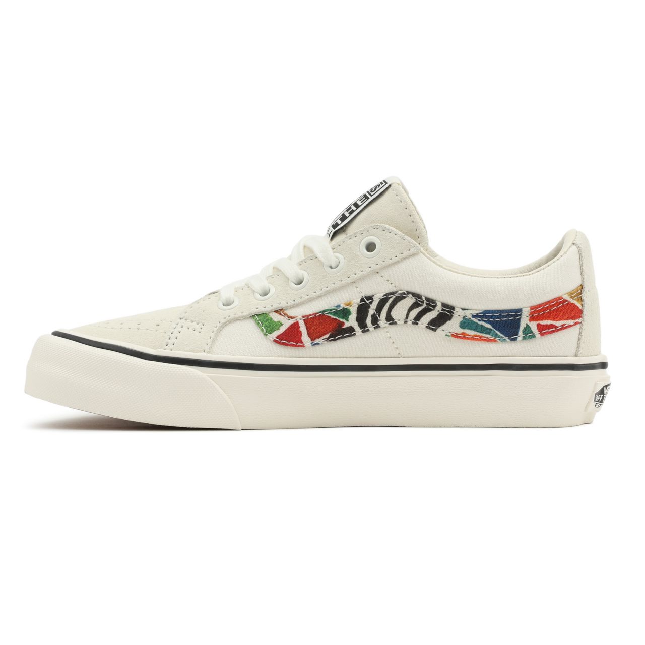 Vans Hanna Scott Sk8-Low Reissue Sf White Classic Mens Womens - (Hanna Scott) Multi/Marshmallow VN0A4UWIA61 Shoes