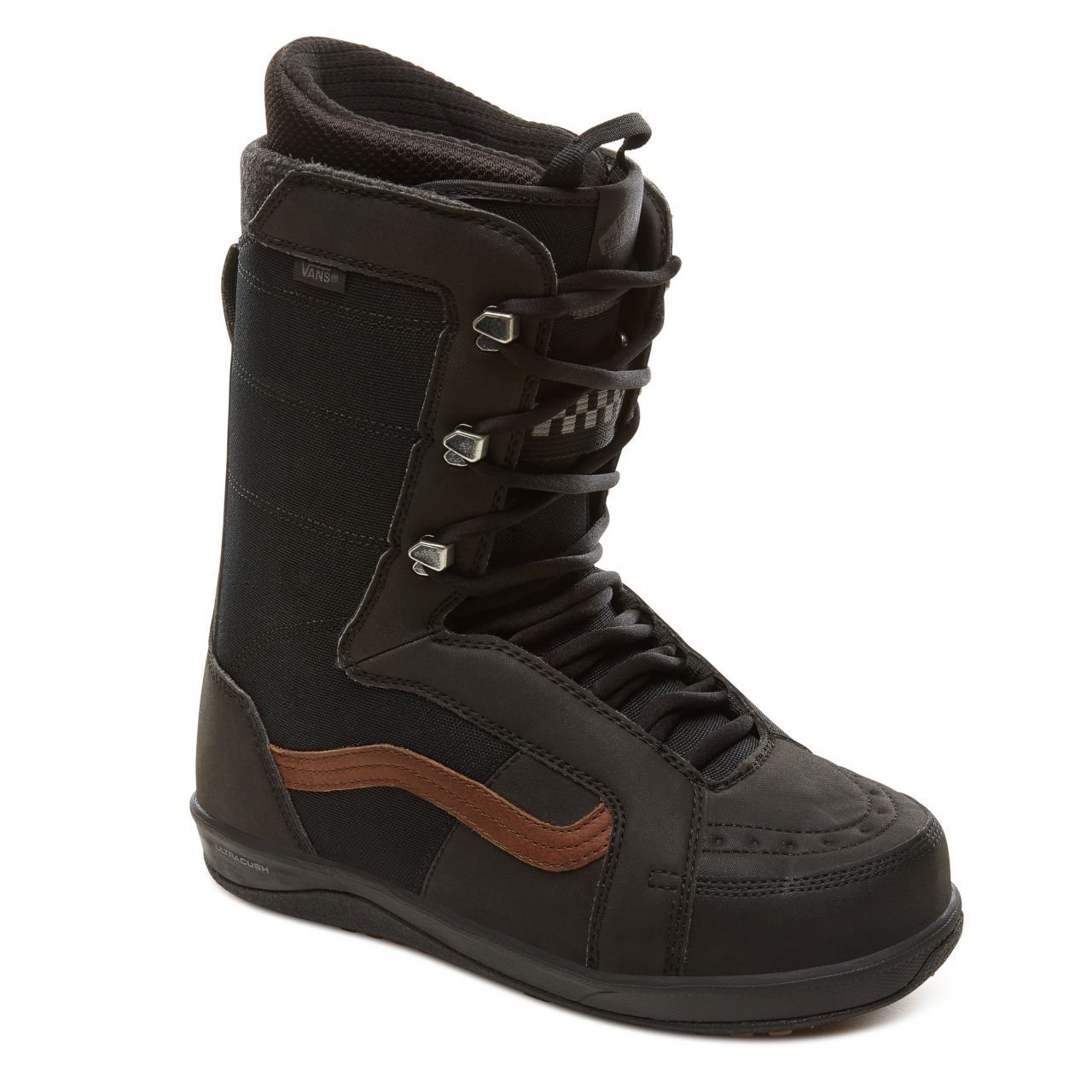 Vans Hi-Standard Pro Snowboots Mens Womens - Black/Brown VA3TFKYS8 Shoes