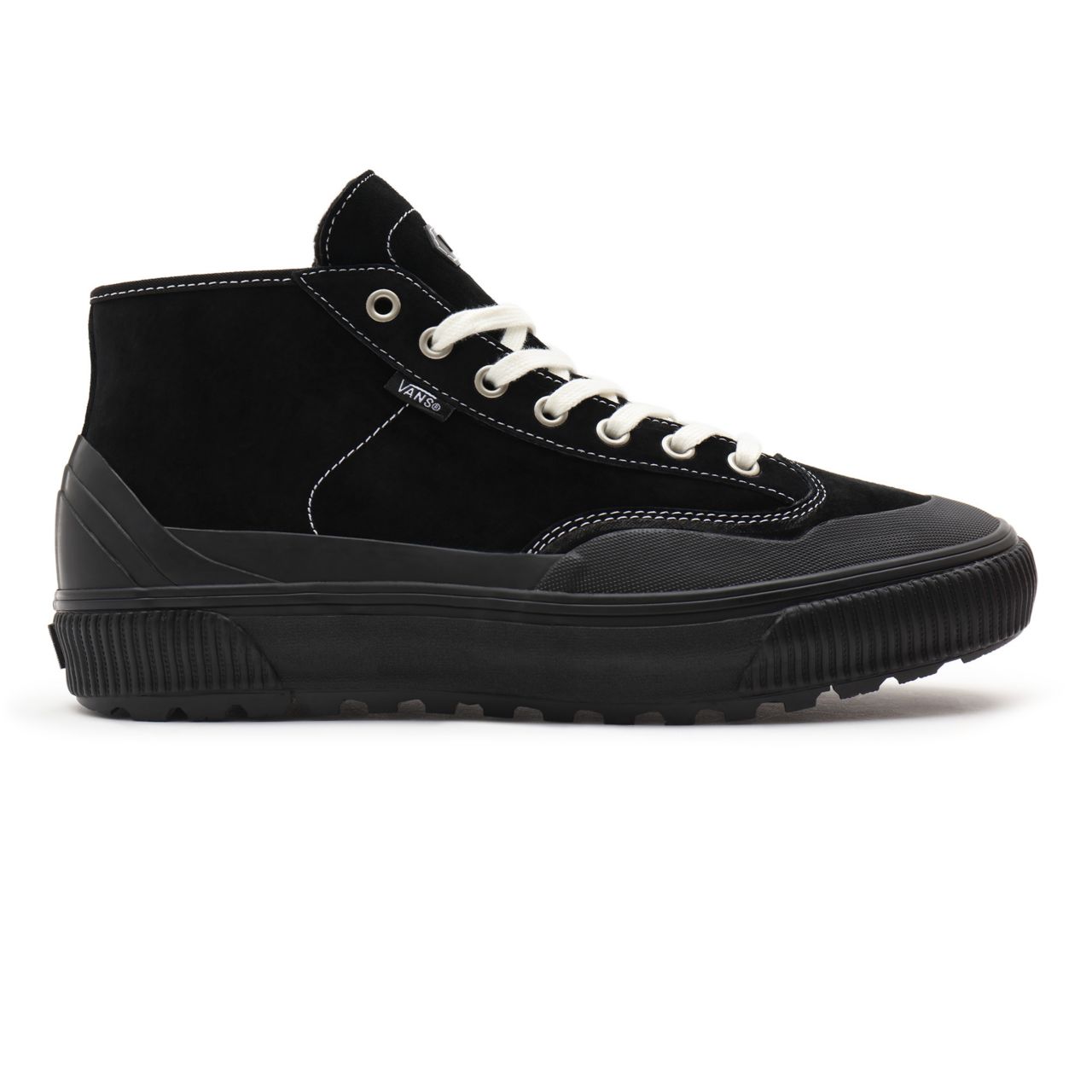 Vans Destruct Mid MTE-1 Black Classic Mens Womens - Black/Black VN0A5KQUBKA Shoes