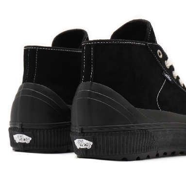 Vans Destruct Mid MTE-1 Black Classic Mens Womens - Black/Black VN0A5KQUBKA Shoes