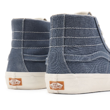 Vans Eco Theory Sk8-Hi 38 Decon Sf Blue Classic Mens Womens - (Eco Theory) cement blue/marshmallow VN0A4UWNA01 Shoes