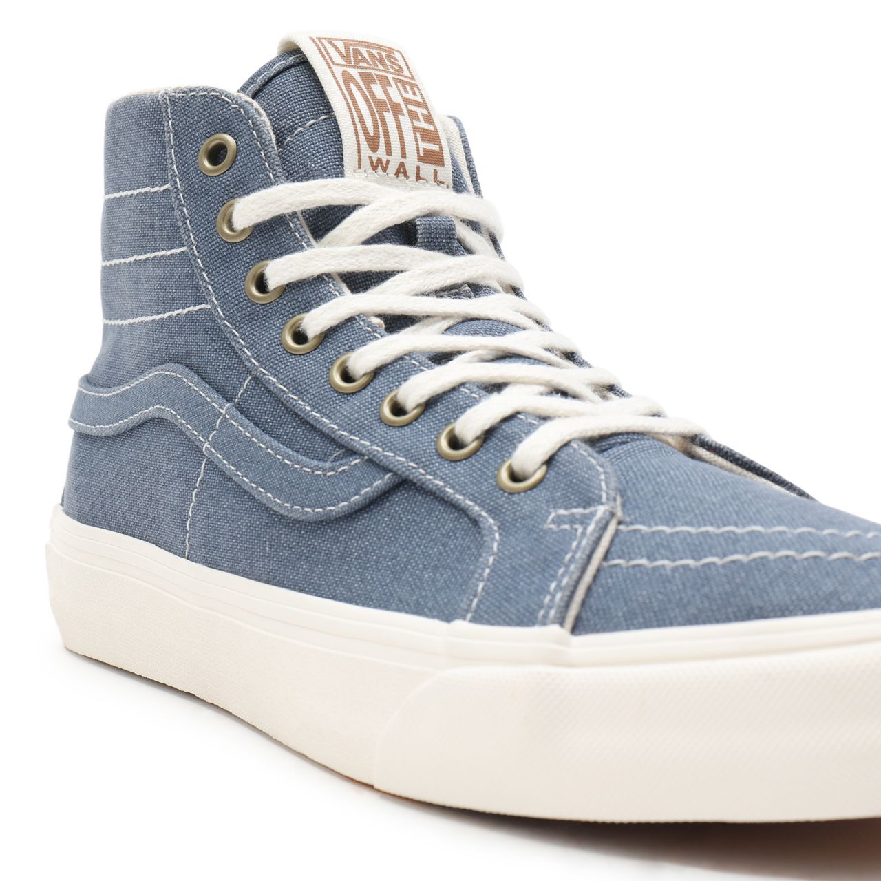 Vans Eco Theory Sk8-Hi 38 Decon Sf Blue Classic Mens Womens - (Eco Theory) cement blue/marshmallow VN0A4UWNA01 Shoes