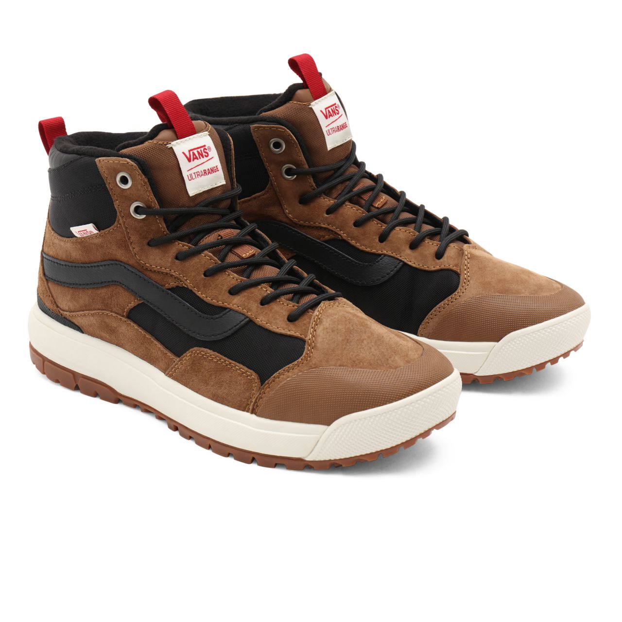 Vans Ultrarange Exo Hi MTE-1 Brown Classic Mens Womens - dachshund/black VN0A5KS5FW6 Shoes