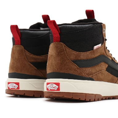 Vans Ultrarange Exo Hi MTE-1 Brown Classic Mens Womens - dachshund/black VN0A5KS5FW6 Shoes