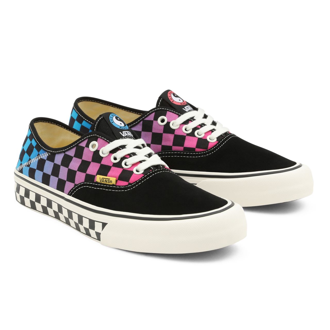 Vans T&C Authentic Sf Multicolour Classic Mens Womens - (T&C) Multi/Marshmallow VN0A4BWT8FZ Shoes