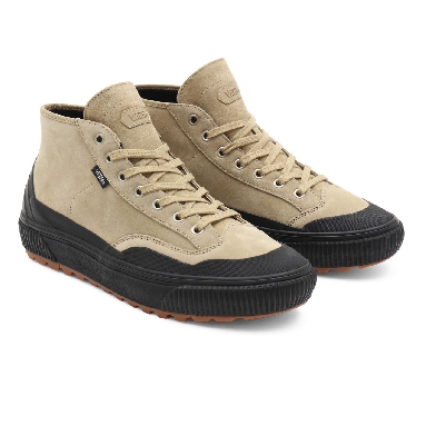 Vans Destruct Mid MTE-1 Beige Classic Mens Womens - khaki/black VN0A5KQUZF5 Shoes