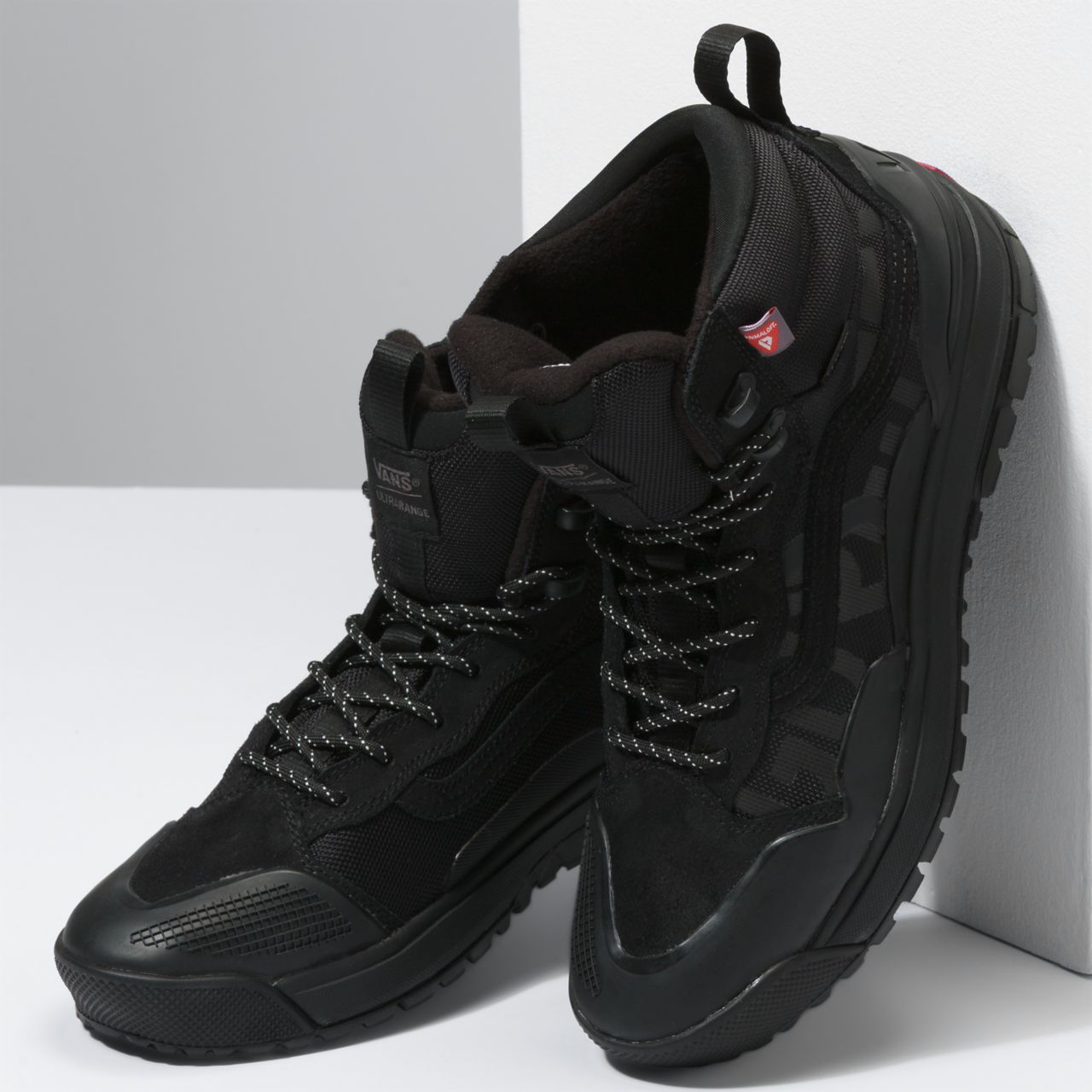 Vans UltraRange Exo Hi Gore-Tex MTE-2 Black Classic Mens Womens - Black/Black VN0A5KS6BKA Shoes