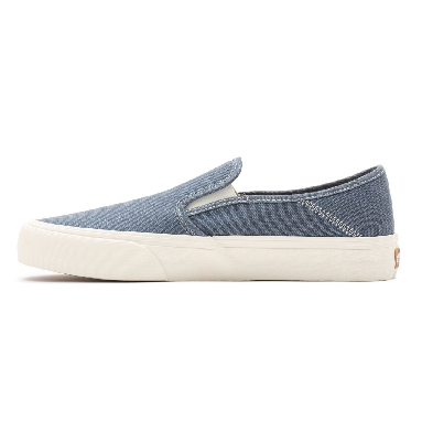 Vans Eco Theory Slip-On Sf Blue Classic Mens Womens - (Eco Theory) cement blue/marshmallow VN0A5HYQA01 Shoes