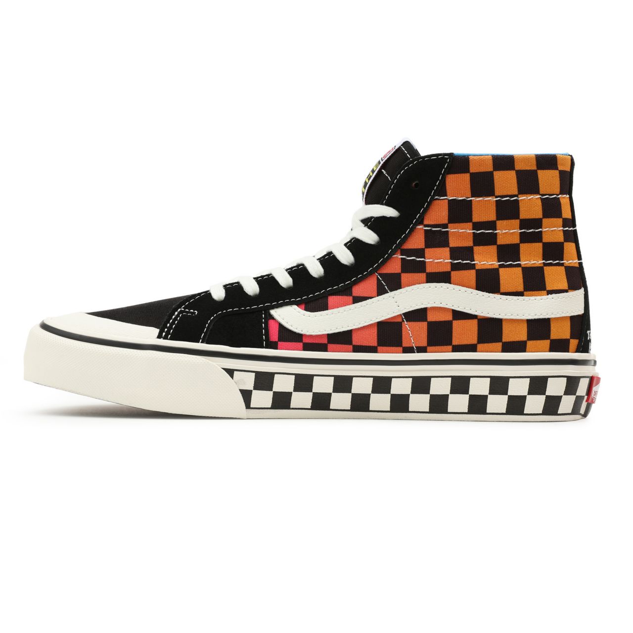 Vans T&C Sk8-Hi 138 Decon Sf Multicolour Classic Mens Womens - (T&C) Checkerboard/Marshmallow VN0A3MV1A5G Shoes