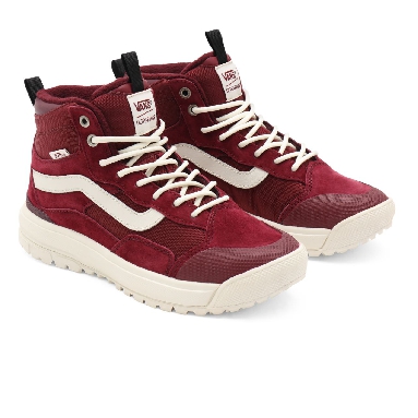 Vans UltraRange Exo Hi MTE-1 Red Classic Mens Womens - pomegranate/port VN0A5KS5A2D Shoes