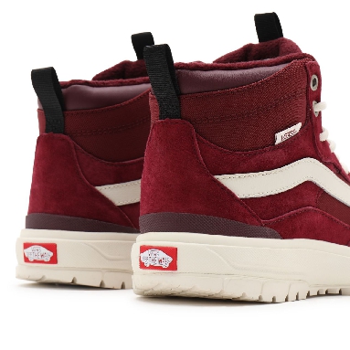 Vans UltraRange Exo Hi MTE-1 Red Classic Mens Womens - pomegranate/port VN0A5KS5A2D Shoes